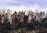 Bogdan Villevalde Battle of Fere-Champenoise 1814 oil painting on canvas